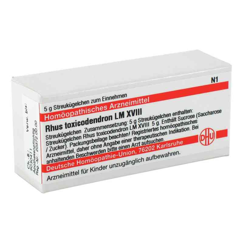 Lm Rhus Tox. Xviii Globuli 5 g od DHU-Arzneimittel GmbH & Co. KG PZN 02659967