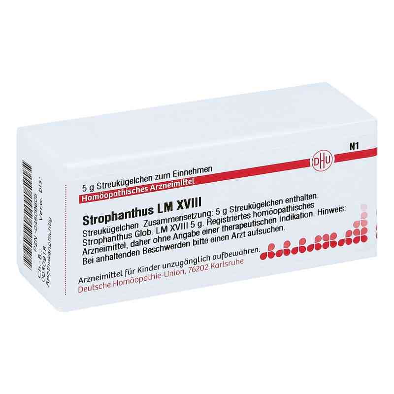 Lm Strophantus Xviii Globuli 5 g od DHU-Arzneimittel GmbH & Co. KG PZN 04509605