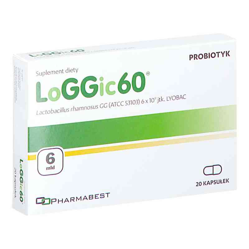 LoGGic60 kapsułki 20  od MASTER PHARM SP. Z O.O. PZN 08303876