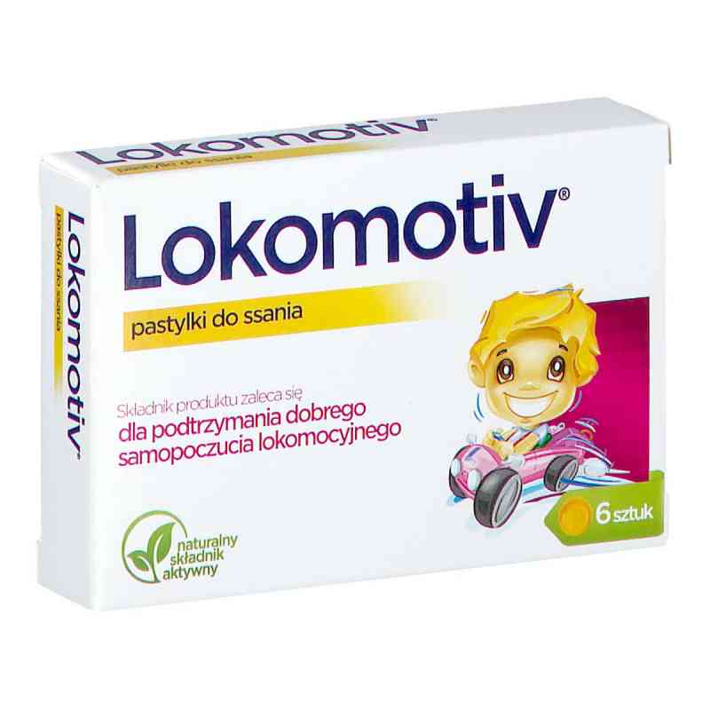 Lokomotiv pastylki do ssania 6  od AFLOFARM FARMACJA POLSKA SP. Z O.O. PZN 08302276