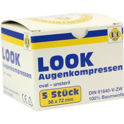 Look Augenkompressen 5 szt. od ERENA Verbandstoffe GmbH & Co. KG PZN 06309968