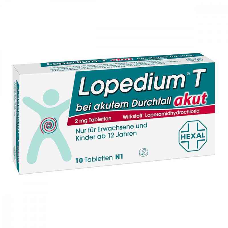 Lopedium T akut bei akutem Durchfall Tabl. 10 szt. od Hexal AG PZN 03928406