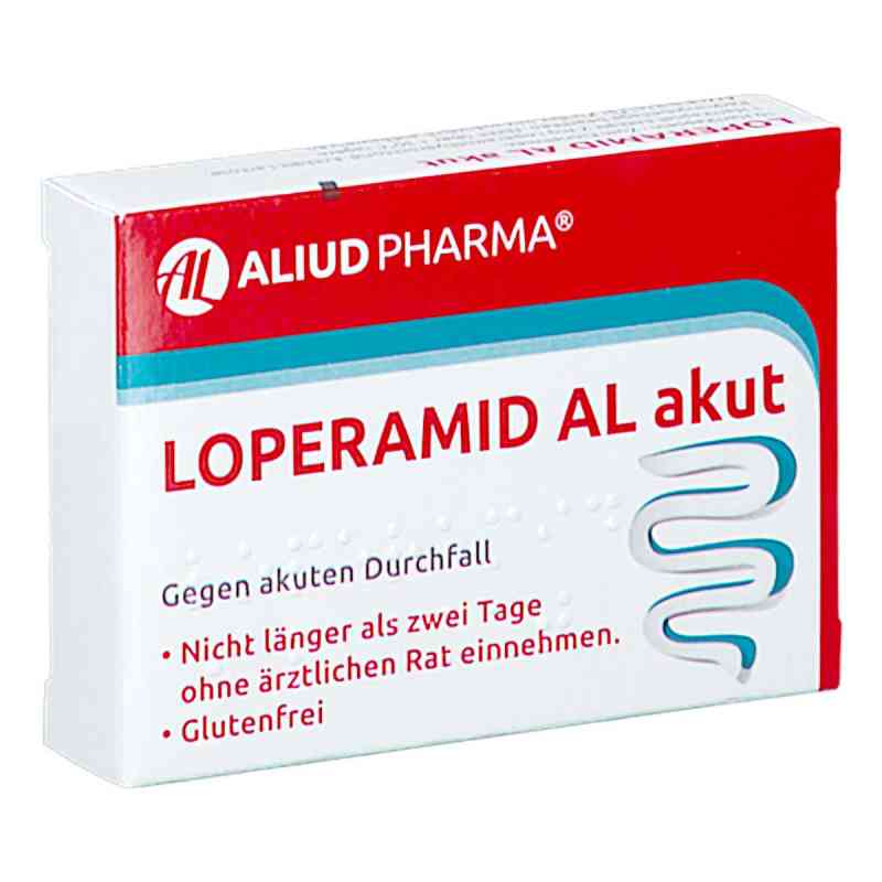 Loperamid Al akut Kapseln 10 szt. od ALIUD Pharma GmbH PZN 08910316