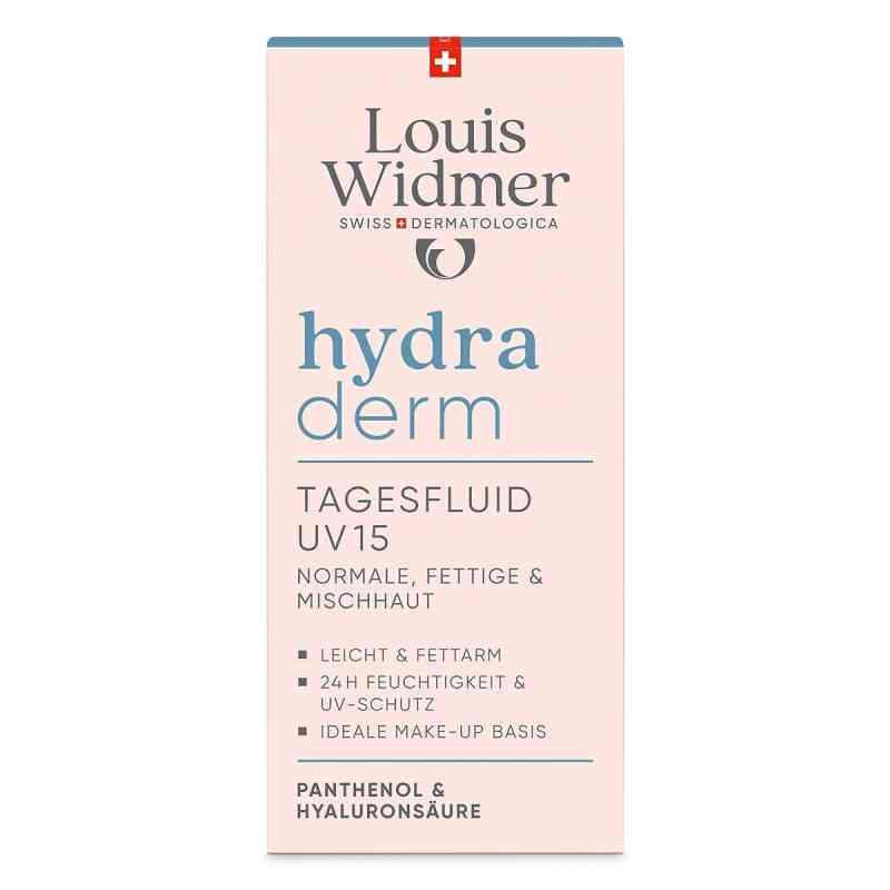 Louis Widmer hydraderm fluid na dzień UV 15 50 ml od LOUIS WIDMER GmbH PZN 19345061