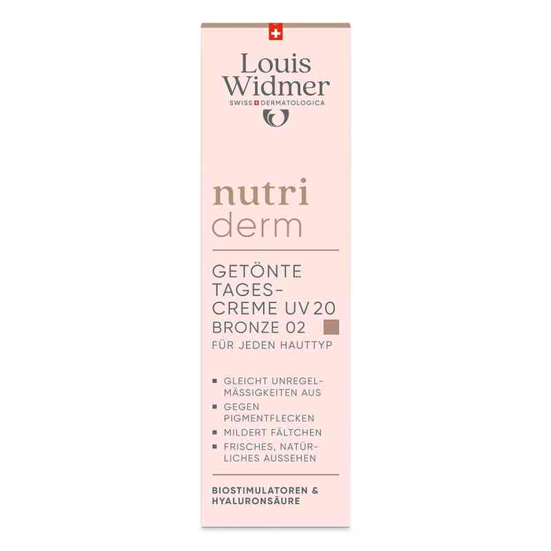 Louis Widmer nutriderm Koloryzujący krem na dzień UV 20 - Bronze 30 ml od LOUIS WIDMER GmbH PZN 18442098