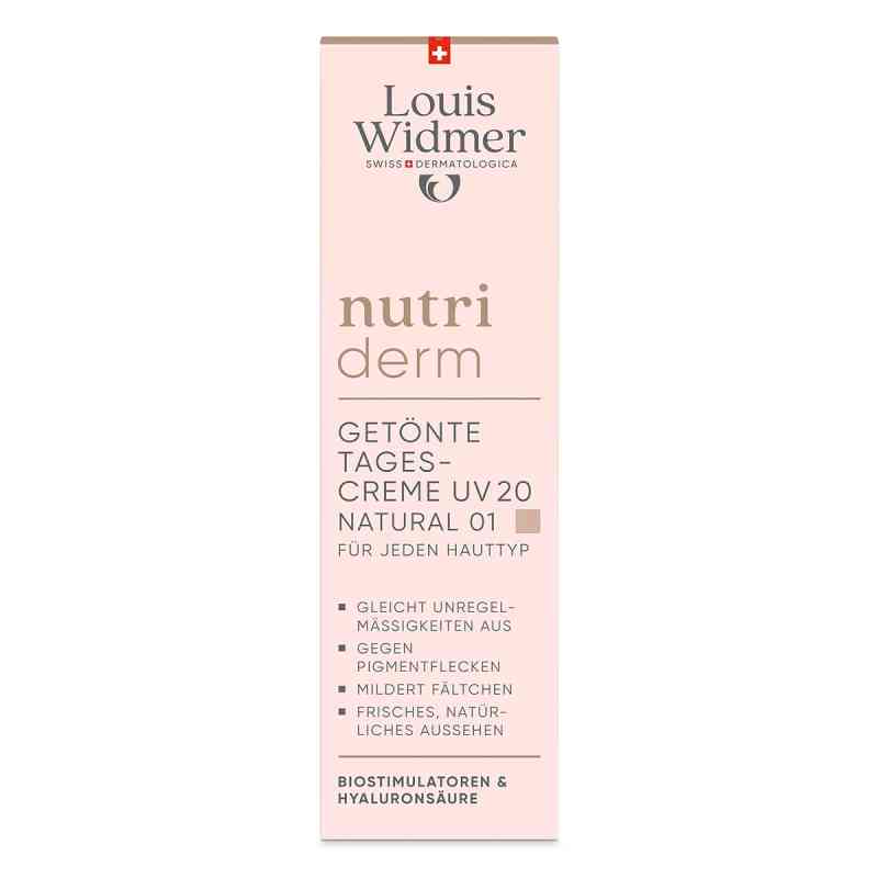 Louis Widmer nutriderm Koloryzujący krem na dzień UV 20 - Natura 30 ml od LOUIS WIDMER GmbH PZN 18442075