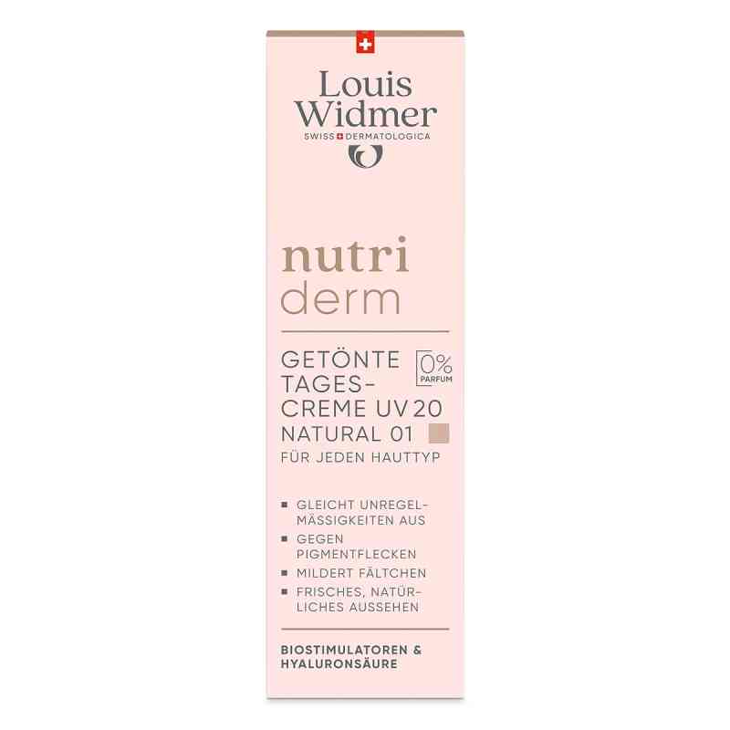 Louis Widmer nutriderm Koloryzujący krem na dzień UV 20 -Natural 30 ml od LOUIS WIDMER GmbH PZN 18442081