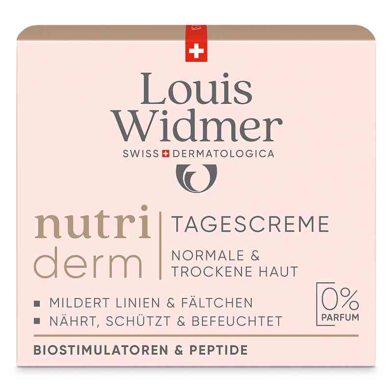 Louis Widmer nutriderm krem na dzień bezzapachowy 50 ml od LOUIS WIDMER GmbH PZN 19337771