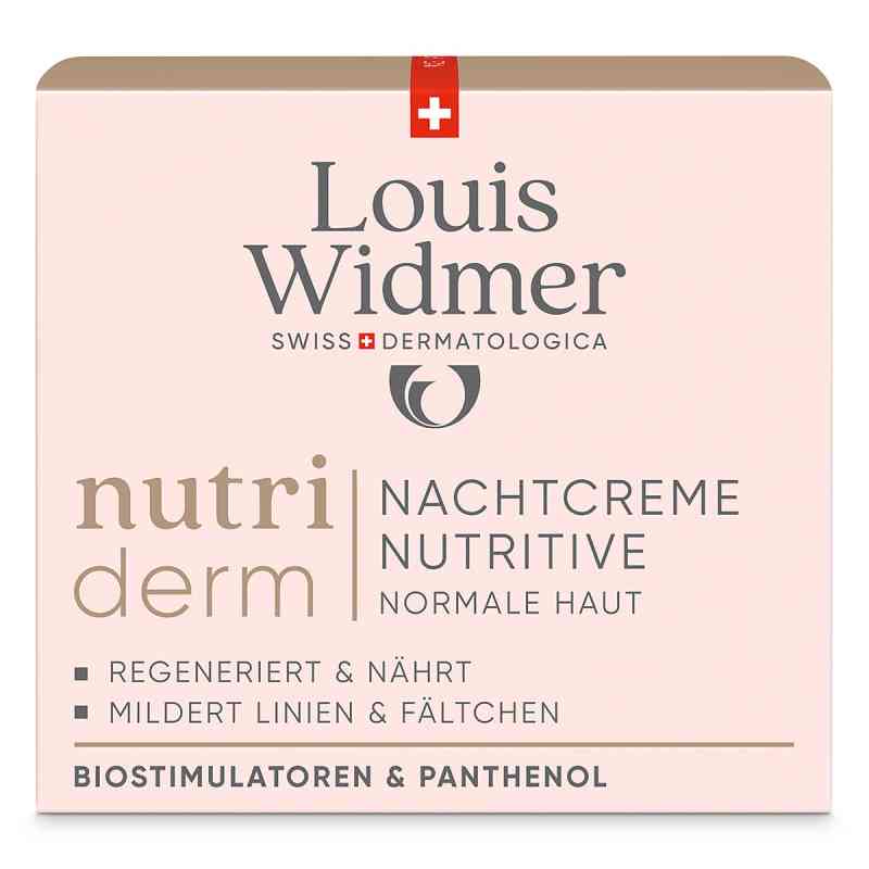 Louis Widmer nutriderm Krem na noc Nutritive 50 ml od LOUIS WIDMER GmbH PZN 18442313