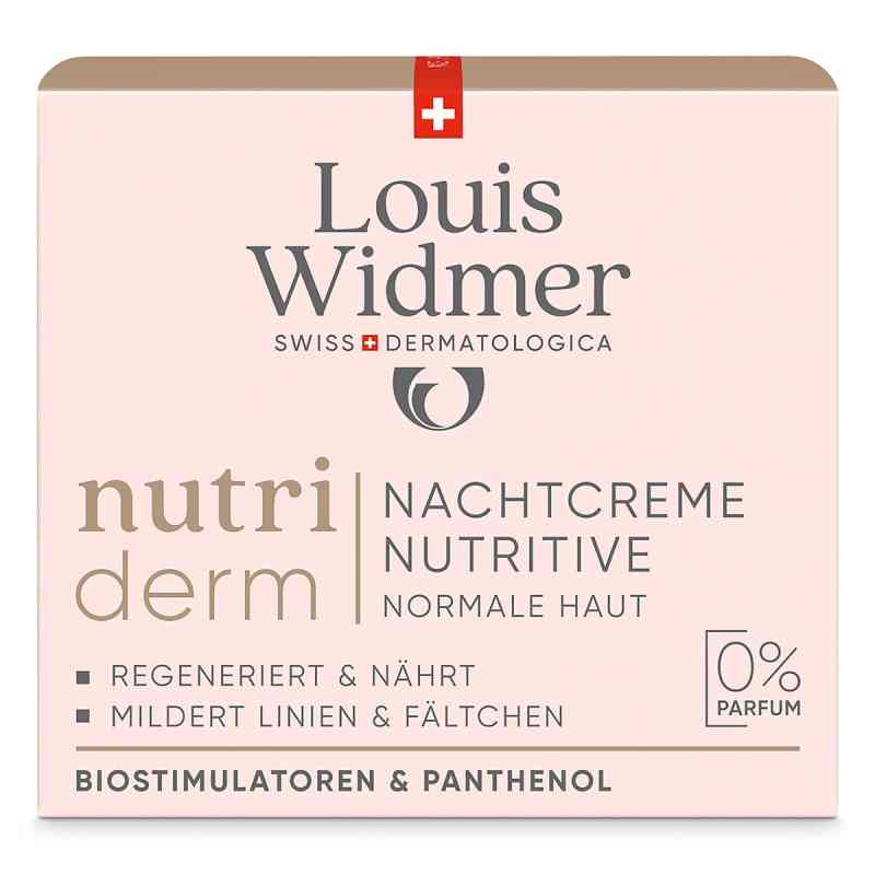 Louis Widmer nutriderm Krem na noc Nutritive bezzapachowy 50 ml od LOUIS WIDMER GmbH PZN 18442336