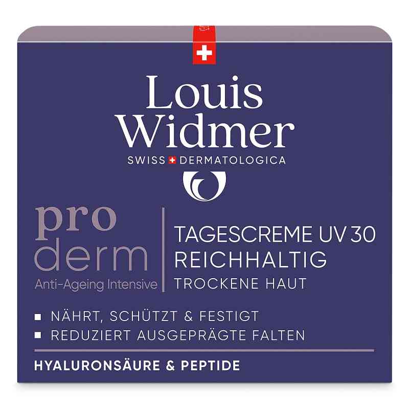 Louis Widmer proderm Krem na dzień UV 30 Bogaty 50 ml od LOUIS WIDMER GmbH PZN 18442164