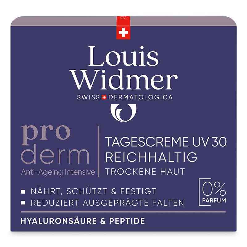 Louis Widmer proderm Krem na dzień UV 30 Bogaty o.p 50 ml od LOUIS WIDMER GmbH PZN 18442170