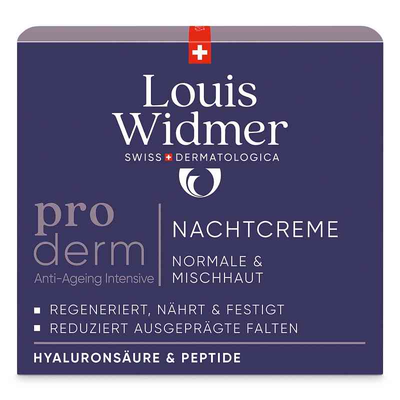 Louis Widmer proderm Krem na noc 50 ml od LOUIS WIDMER GmbH PZN 18406866