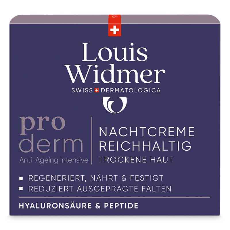 Louis Widmer proderm Krem na noc bogaty 50 ml od LOUIS WIDMER GmbH PZN 18442141