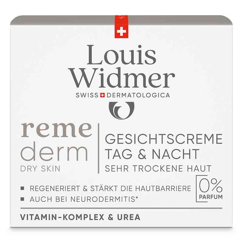 Louis Widmer remederm krem do twarzy dzień i noc o.p 50 ml od LOUIS WIDMER GmbH PZN 18442425