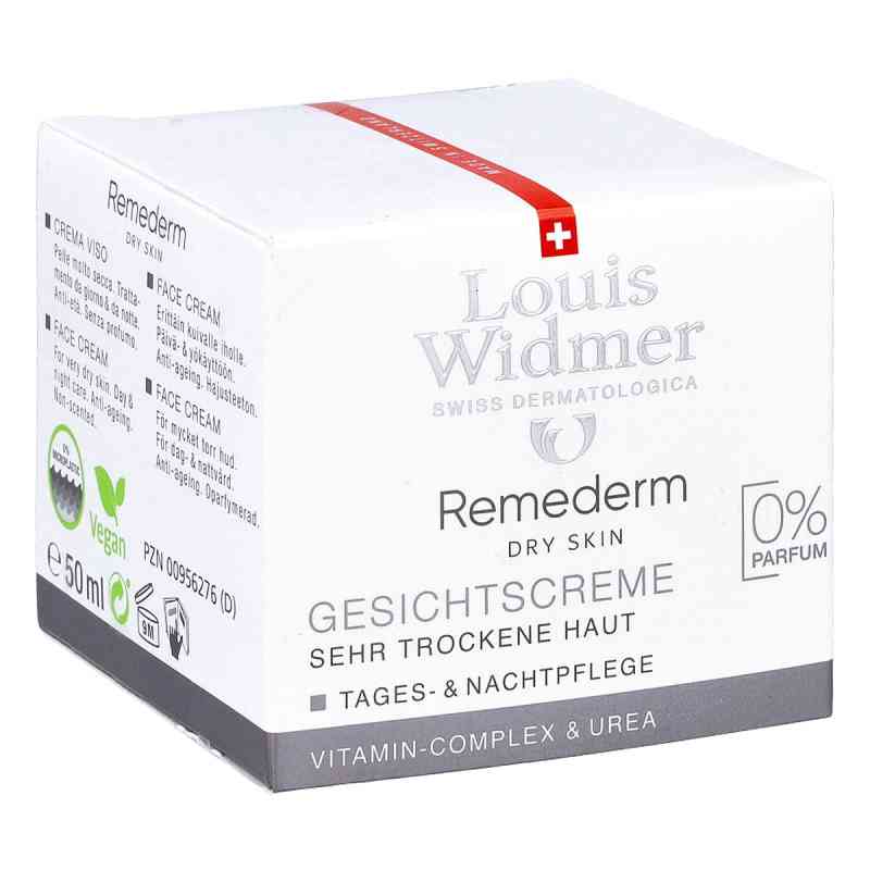 Louis Widmer Remederm krem do twarzy nieperfumowany 50 ml od LOUIS WIDMER GmbH PZN 00956276