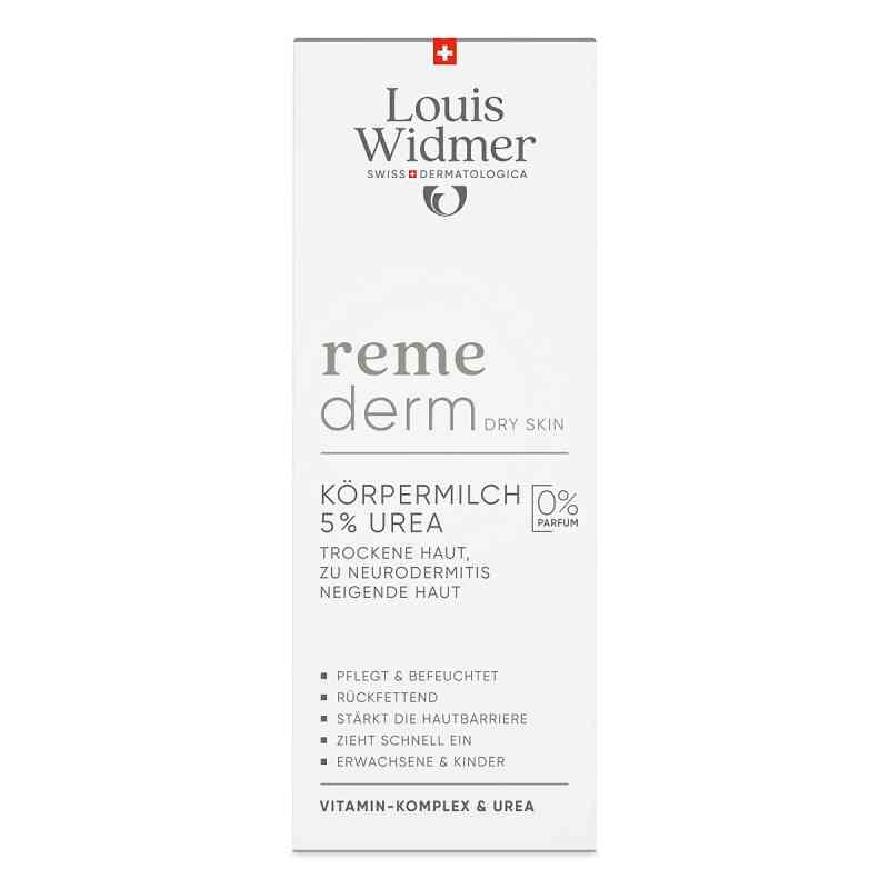 Louis Widmer remederm mleczko do ciała 5% mocznik bez zapachu 200 ml od LOUIS WIDMER GmbH PZN 19400050