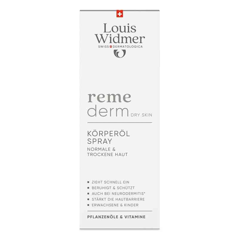 Louis Widmer remederm Olejek do ciała w sprayu bez zapachu 150 ml od LOUIS WIDMER GmbH PZN 19396006