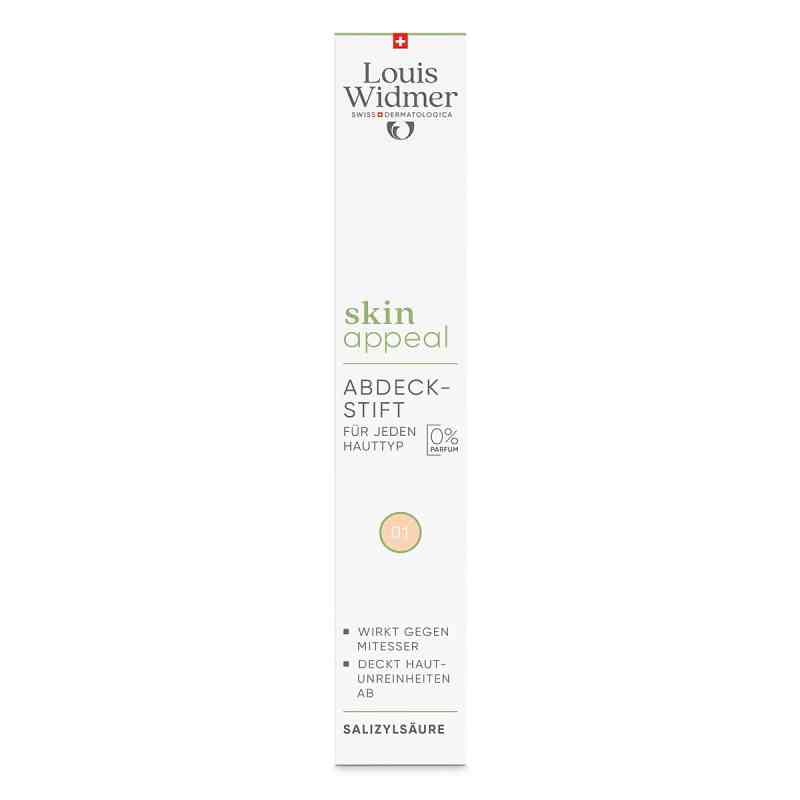 Louis Widmer skinappeal korektor w sztyfcie 01 bez zapachu 0.25 g od LOUIS WIDMER GmbH PZN 18442626
