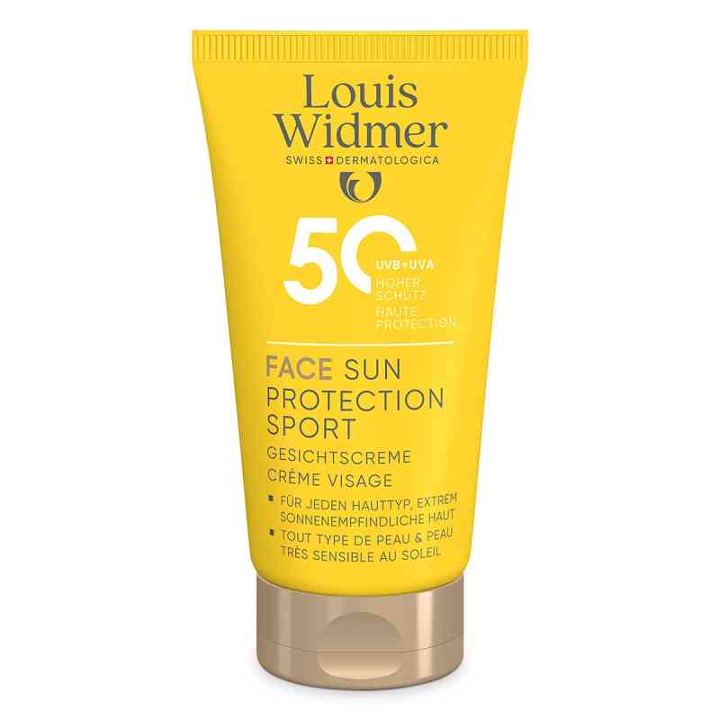 Louis Widmer Sportowa ochrona przeciwsłoneczna 50+ 50 ml od LOUIS WIDMER GmbH PZN 19338003