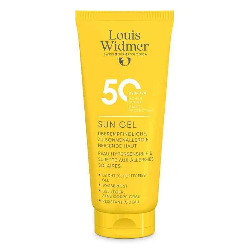 Louis Widmer Sun Gel 50 bezzapachowy 100 ml od LOUIS WIDMER GmbH PZN 18441992
