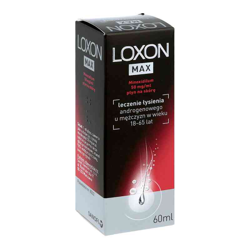 Loxon Max (Loxon 5%) 60 ml od SANOFI SYNTHELABO SP. Z O.O.  PZN 08300007