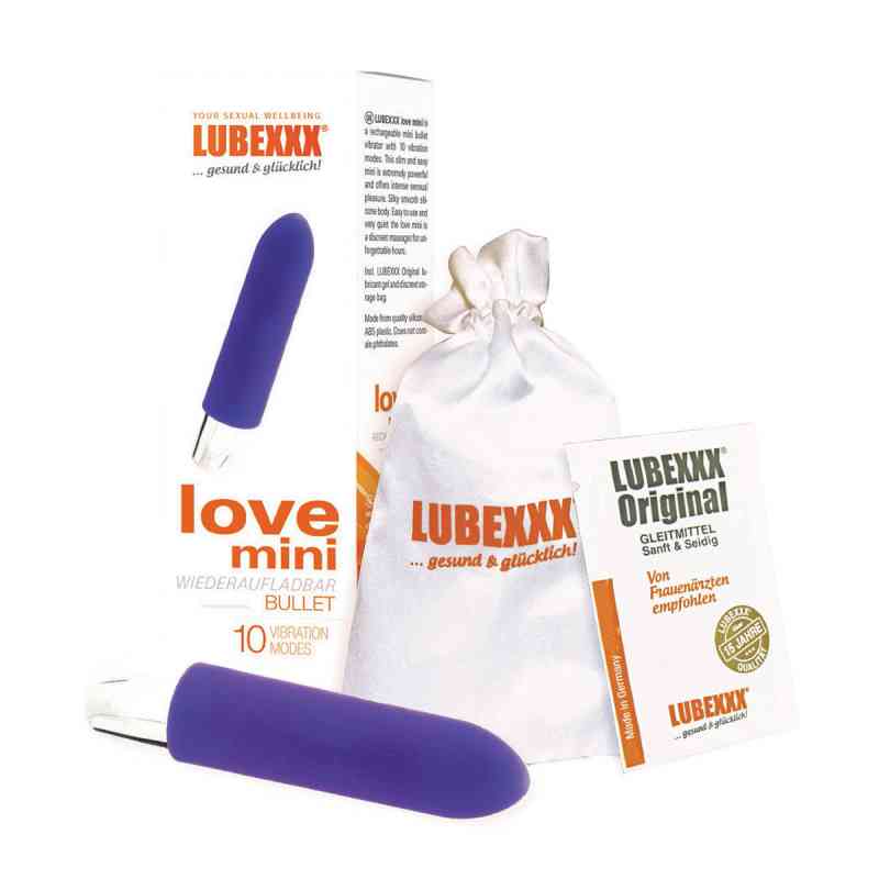 Lubexxx Love Mini Massager Lila Rechargeable 1 szt. od MAKE Pharma GmbH & Co. KG PZN 16926254