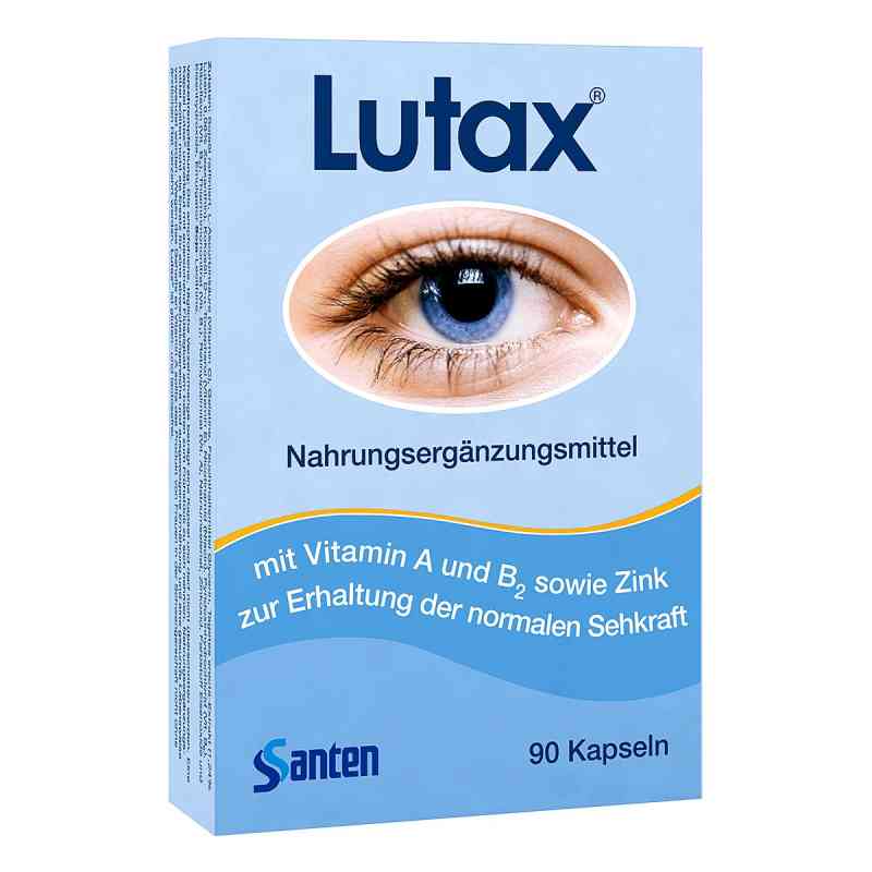 Lutax 10 mg kapsułki z luteiną 90 szt. od Santen GmbH PZN 01045016