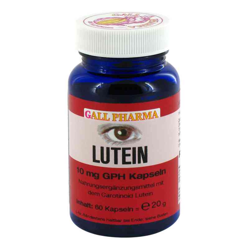 Lutein 10 mg kapsułki 60 szt. od Hecht-Pharma GmbH PZN 06075140