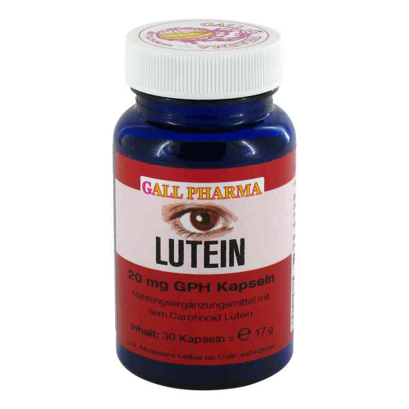 Lutein 20 mg kapsułki 30 szt. od Hecht-Pharma GmbH PZN 06075223
