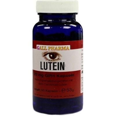 Lutein 20 mg kapsułki 90 szt. od Hecht-Pharma GmbH PZN 06075312