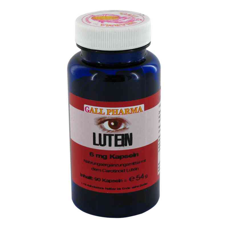 Lutein 6 mg kapsułki 90 szt. od Hecht-Pharma GmbH PZN 02454923