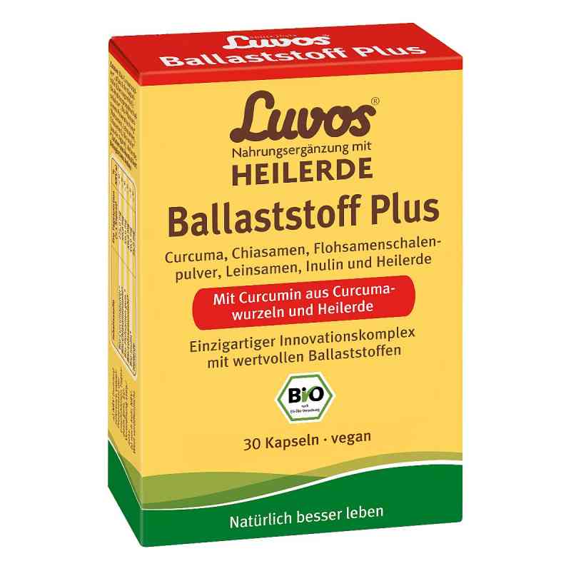 Luvos Heilerde Bio Ballaststoff Plus kapsułki 30 szt. od Heilerde-Gesellschaft Luvos Just PZN 13723154