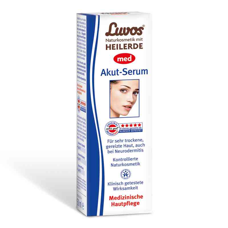 Luvos Naturkosmetik Med serum do suchej skóry 50 ml od Heilerde-Gesellschaft Luvos Just GmbH & Co. KG PZN 11017624