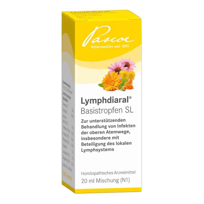 Lymphdiaral Basistropfen Sl roztwór 20 ml od Pascoe pharmazeutische Präparate PZN 03897924