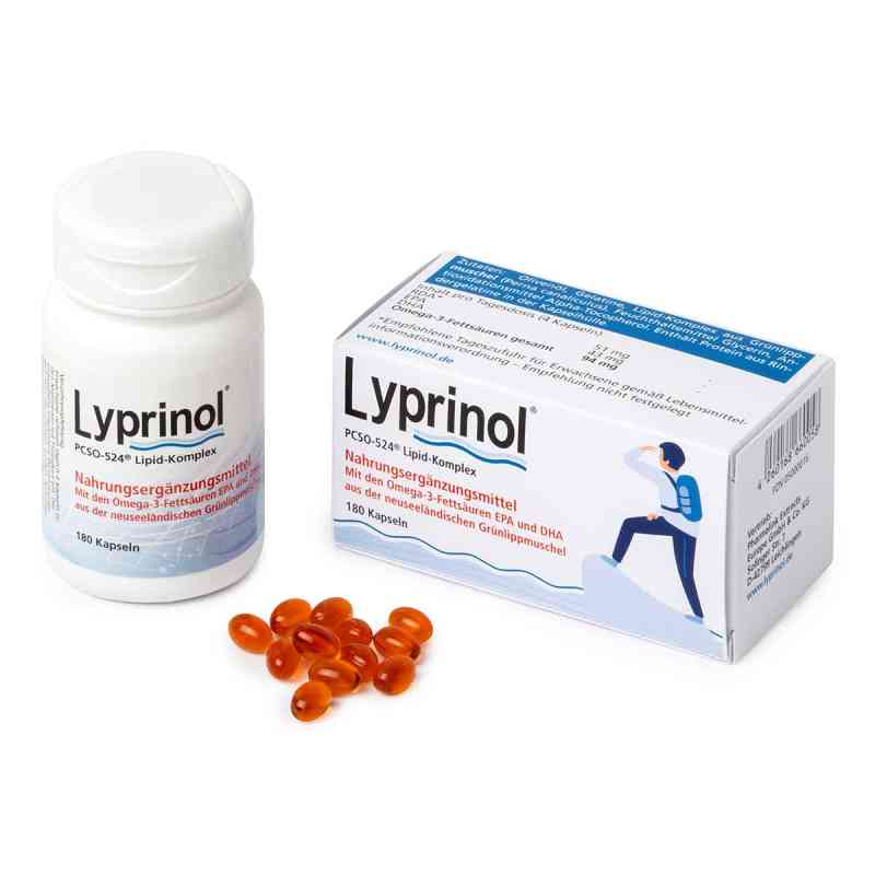 Lyprinol w kapsułkach 180 szt. od Pharmalink Extracts Europe GmbH PZN 05000016