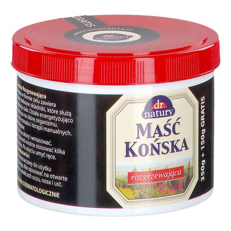 MAŚĆ KOŃSKA rozgrzewająca Dr.Natura 350 g od SEW-MED MEDICAL PZN 08303781