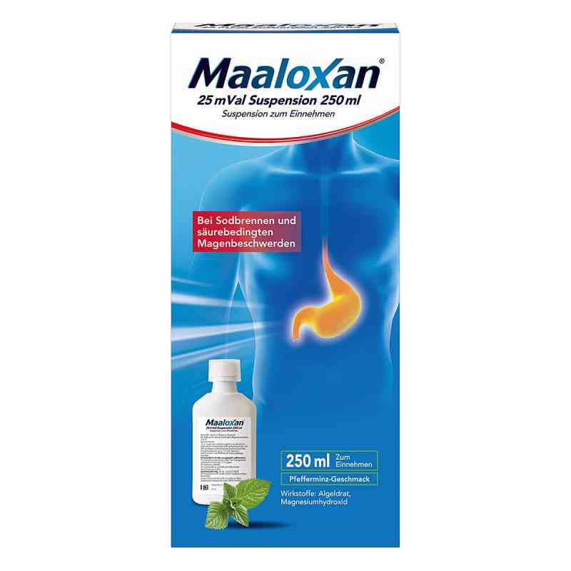 Maaloxan 25 mVal roztwór 250 ml od A. Nattermann & Cie GmbH PZN 01427479