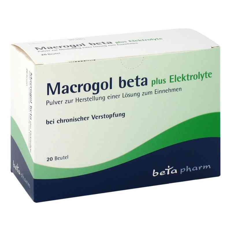 Macrogol beta plus Elektrolyte proszek 20 szt. od betapharm Arzneimittel GmbH PZN 09247038