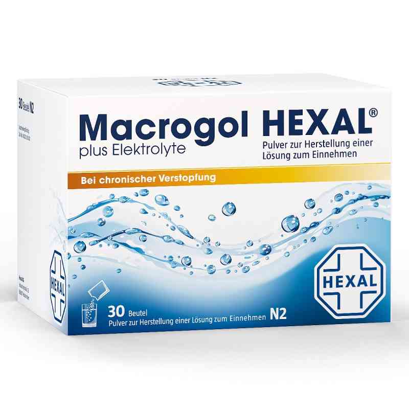Macrogol Hexal plus Elektrolyte proszek do sporządzenia roztworu 30 szt. od Hexal AG PZN 10041661