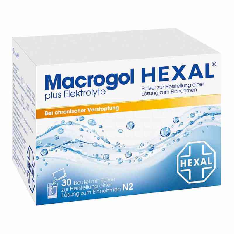 Macrogol Hexal plus Elektrolyte Pulver 30 szt. od Hexal AG PZN 10041661
