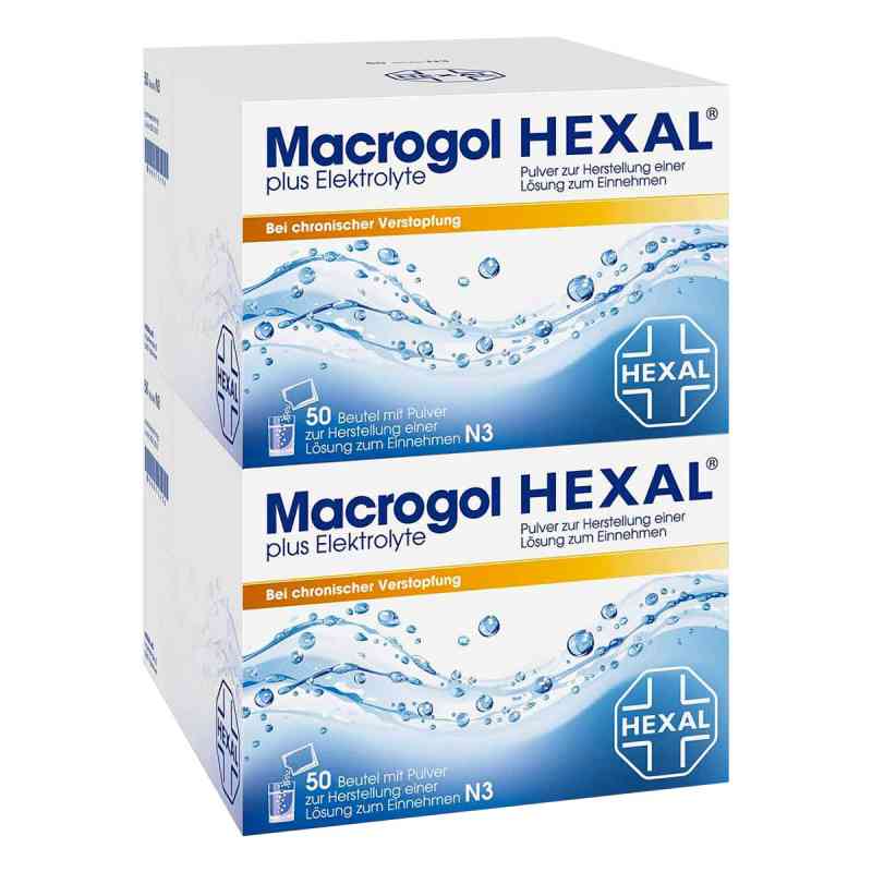 Macrogol Hexal plus Elektrolyte w proszku 100 szt. od Hexal AG PZN 08875442