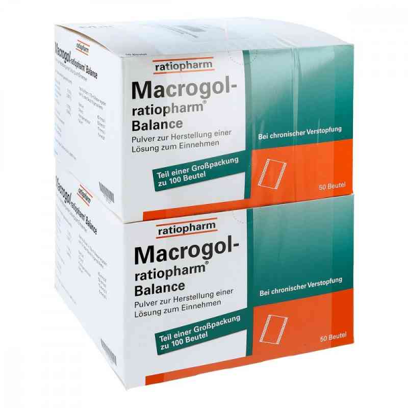 Macrogol ratiopharm Balance proszek 100 szt. od ratiopharm GmbH PZN 06553125