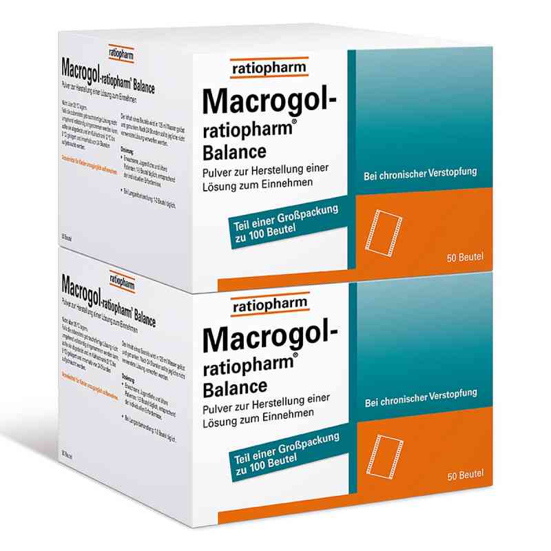Macrogol ratiopharm Balance proszek 100 szt. od ratiopharm GmbH PZN 06553125
