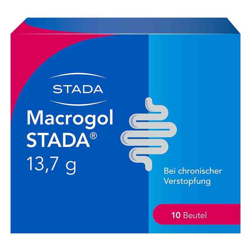 Macrogol Stada 13,7 g Pul.z.hers.e.lsg.z.einnehmen 10 szt. od STADA Consumer Health Deutschlan PZN 09427906