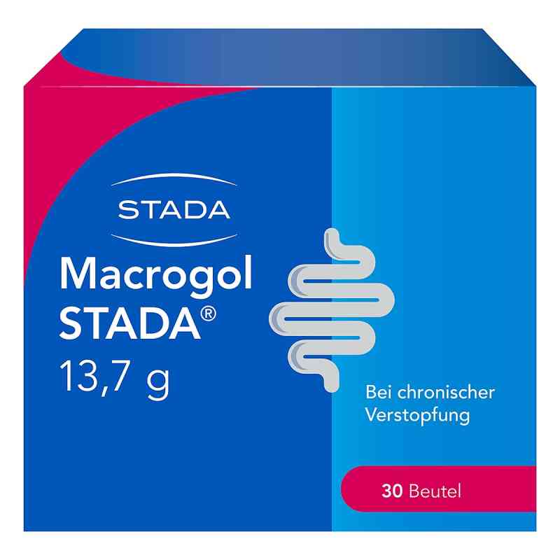 Macrogol Stada 13,7 g Pul.z.hers.e.lsg.z.einnehmen 30 szt. od STADA Consumer Health Deutschlan PZN 09404236