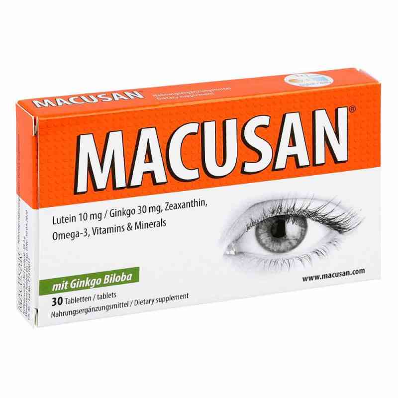 Macusan tabletki 30 szt. od AGEPHA Pharma s.r.o. PZN 06076978