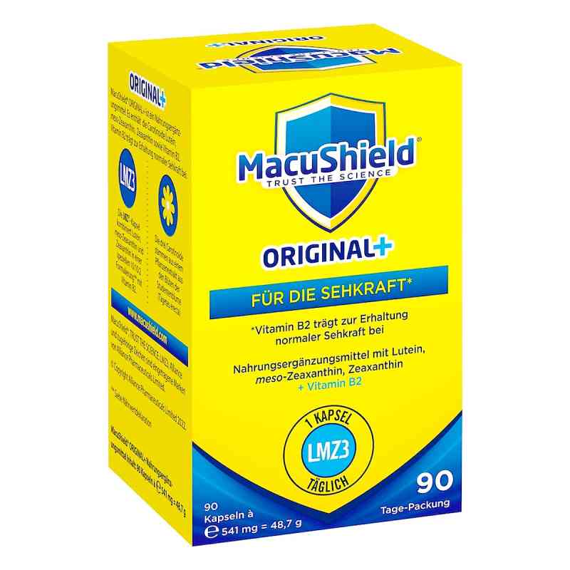 Macushield Original+ kapsułki żelowe 90 szt. od Alliance Pharmaceuticals GmbH PZN 17868961