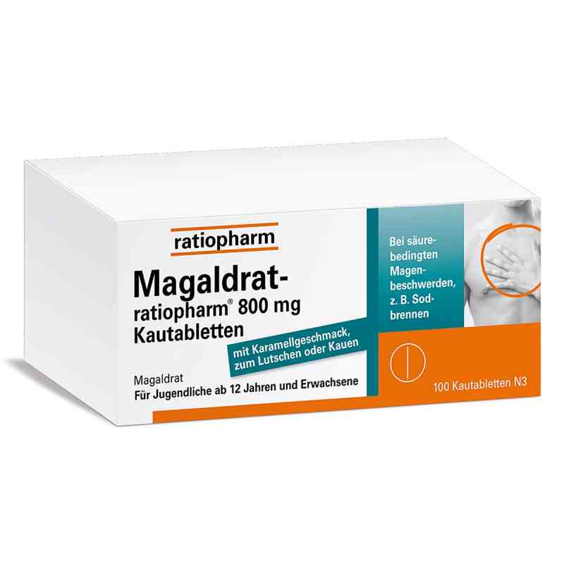 Magaldrat ratiopharm 800 mg Tabl. 100 szt. od ratiopharm GmbH PZN 04869893