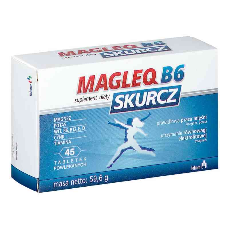 Magleq B6 Skurcz tabletki powlekane 45  od PRZEDSIĘBIORSTWO FARMACEUTYCZNE LEK-AM SP. Z O.O. PZN 08303009